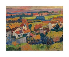 André Derain Landscape around Chatou : Giclée Art Print picture