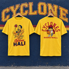 HOT 2026 Iowa State #Cyclones Tyrese Haliburton Gold Out T-Shirt picture