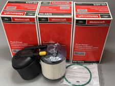 OEM 3 Pcs. Motorcraft Diesel Fuel Filter FD4615 for Ford F-250 Super F-350 6.7L picture