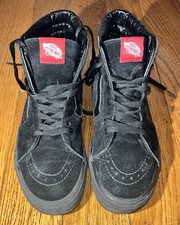 VANS Sk8-Hi Men's Black High Top Lace-Up Sneakers Rubber Outsole picture