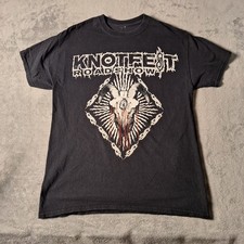 Knotfest Roadshow 2019 T-Shirt | Slipknot Coheed and Cambria Volbeat  Size Large picture