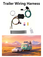 4-Pin For 2019-2025 Honda Passport Trailer Light Wiring Harness Compatible picture