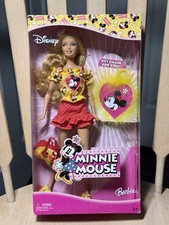 Mattel 2005 Disney Barbie Loves Minnie Mouse Doll.   T-53 picture