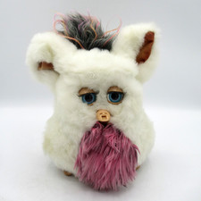 Vintage Furby PASSION FRUIT White Pink Gray 2005 Tiger Electronics  WORKS VIDEO picture