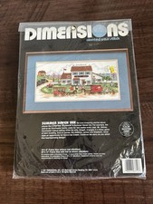 NIP Dimensions Counted Cross Stitch Kit Summer Haven Inn Charles Wysocki 16