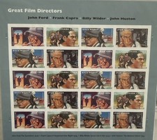 US 2011 # Great Film Directors Capra Houston Wilder Ford 20 Forever Stamps picture