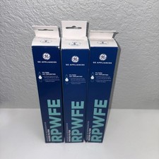 (3 Pack) Genuine GE RPWFE RPWF Replacement Refrigerator Water Filter Sealed picture