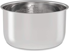 Stainless Steel Inner Pot for Ninja Foodi 6.5 Qt Pressure Cooker Food Grade 304  picture