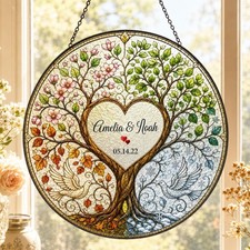 Personalized Wedding Anniversary Gift for Couple picture