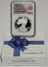 2026 P Silver Eagle Proof S$1 Congratulations Set NGC PF69 UC FDOI First Day ANA picture