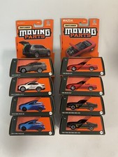 MATCHBOX Moving Parts 2024 SET OF 8 CARS RELEASE M CASE RX7, Mustang, Lexus picture