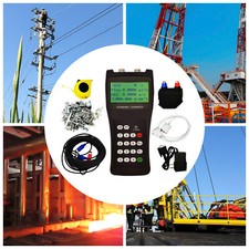 Portable Ultrasonic Liquid Flowmeter Pipeline TDS-100H DN50-700 Flow Meter M2 US picture