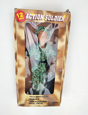 vintage Magic 12in Soldier Action Figure Boxed Fully Articulated w/ Rifle & Pist picture