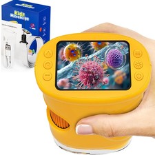 4K 1000X Digital Microscope for Kids, Handheld Mini Microscope 2.0
