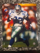 Autographed Emmitt Smith Photograph, Certificate of Authenticity included 8x10 picture