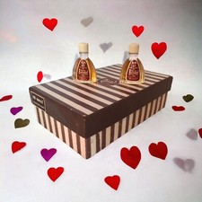 RARE 1940s Henri Bendel 10 WEST Triple Milled Floating Soaps + Bath Oil Gift Set picture