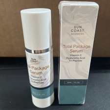 Sun Coast Science Total Package Serum, Vitamin C, Hyaluronic Acid, 1 Ounce picture