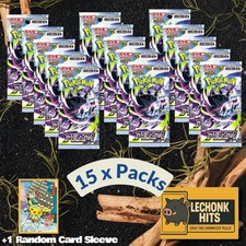 15x Abyss Eye Pokemon Booster Packs Mega Darkrai Japanese + Card Sleeve picture