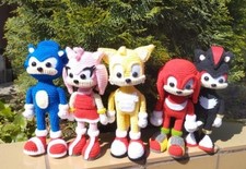 Sonic the Hedgehog SHADOW AMY,ROSE,TAILS,KNUCLES characters,soft toy.for 1 piece picture