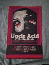 Uncle Acid And The Deadbeats North America 2022 Tour Print Poster King Buffalo  picture