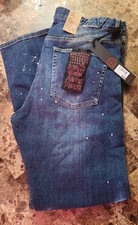 Mens NWT DSquared 2 Jeans 38x31 Skater Paint Spec Jeans picture