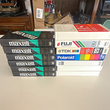 Lot of 13 Pre-Owned Vintage T-120 VHS Tapes (Found Footage / TV Broadcasts) picture