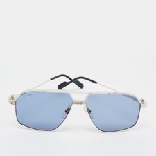 Cartier BlueSilver Tone Premiere De Cartier CT0270S Sunglasses picture
