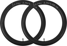 2-Pack 2.50/3.00-18 Heavy-Duty Motorcycle Inner Tubes, 3Mm Butyl Rubber with TR4 picture