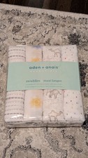 NEW Aden + Anais Classic Muslin 4PCK Swaddles New picture