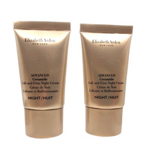 LOT OF 2 Elizabeth Arden Advanced Ceramide Lift and Firm Night Cream .5oz ea picture