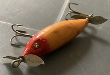Vintage Early Century Heddon Dowagiac Wooden Fishing Lure picture