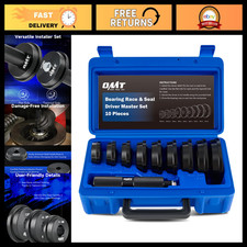 10pc Bearing Race & Seal Driver Set, Bearing Press Kit for Mechanics & DIY picture