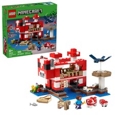 LEGO Minecraft The Mooshroom House Toy Figures and Building Playset 21270 picture