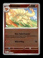 Ninetales 009/086 Uncommon Chaos Rising Pokemon Reverse Holo Near Mint picture