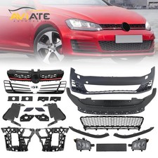 Front Bumper Cover Kits Unpainted For Volkswagen VW Golf MK7 GTI Style 2015-2017 picture
