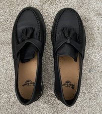 Doc Martins Adrian YS Black Loafers Size 10.5 picture