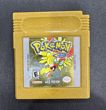 Pokémon Gold Version Nintendo Game Boy Color 2000 Authentic New Battery picture