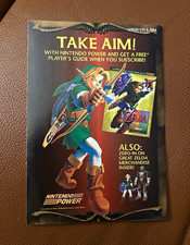 Nintendo Power 1998 Take Aim Mail-In Ad Zelda Ocarina of Time Multicolor picture