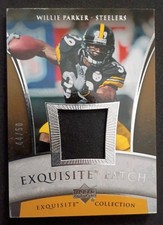 2006 Upper Deck Exquisite Collection - Patch Willie Parker #EP-WP #'d 44/50 picture