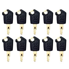 10PCS Ignition Keys 5P8500 5P-8500 for Caterpillar Heavy Equipment CAT Loaders picture