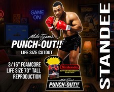 Mike Tyson's Punch Out Life Size Cutout Display Standee Stand | Reproduction picture