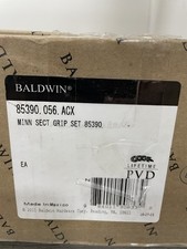 Baldwin 85390.056 ACX Minneapolis Handle Grip  Lever-Lifetime Satin Nickel *READ picture