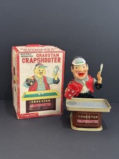 RARE - Collector’s Vintage 1950’s Japan Cragstan Crapshooter Tin Toy picture