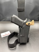 Safariland® Drop Leg Rig Holster RH Black, GLOCK 17 22 RIGHT HAND, Special Ops picture