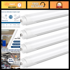 8FT LED Tube Light Bulbs, 50W 6000LM, 5000K Daylight, Energy Efficient, Bright L picture