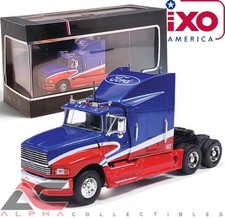 IXO U64TR015 1:64 1990 FORD AEROMAX (RED & BLUE) CUSTOM DIECAST picture