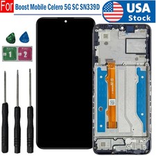 New LCD Display Touch Screen Digitizer+Frame Tools For Boost Mobile Celero 5G SC picture