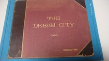 Antique 1892 Dream City Chicago World's Fair photographic portfolio Prof. IVES picture