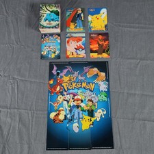 Pokemon Topps Series 1 Complete Set 1-90 Blue/Black Labels - No Holos/Foils picture