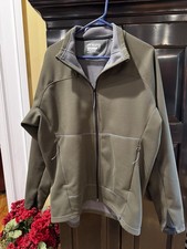 Kuiu Peloton 240 Full Zip Olive Men's XL Wind Resistant Fleece Jacket picture